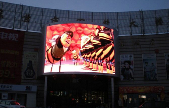 Curve Advertising ARC Led Display , P20 1RGB Stadium Led Display