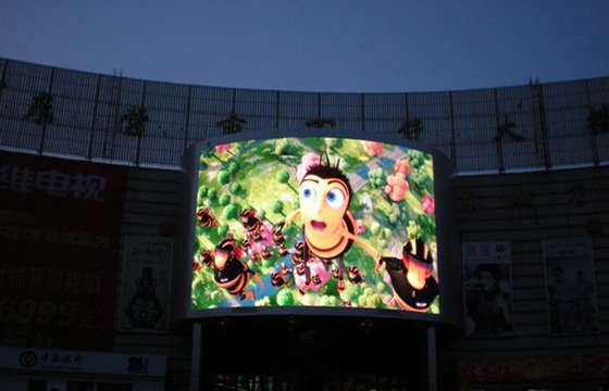 Curve Advertising ARC Led Display , P20 1RGB Stadium Led Display