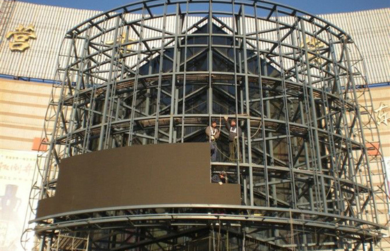 Curve Advertising ARC Led Display , P20 1RGB Stadium Led Display